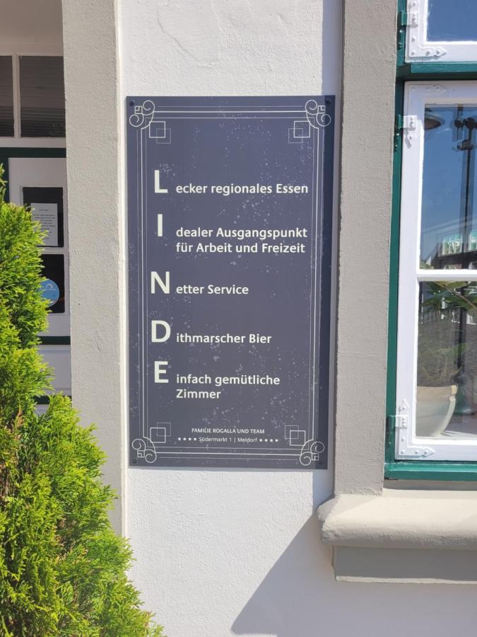 Hotel Zur Linde Meldorf Exterior foto